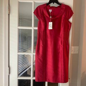 ARMANI COLLEZIONI dress - cotton & silk - size 10